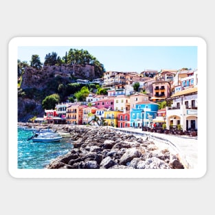 Parga, Preveza, in Epirus, Greece Sticker